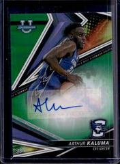 Arthur Kaluma [Green] #BOA-AK Basketball Cards 2022 Bowman University Best of Autographs Prices