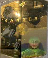 Barry Sanders [Grand Finale] #17 Football Cards 1998 SPx Prices