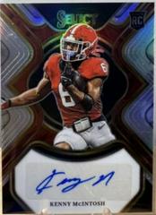 Kenny McIntosh [Silver] #RS-KMC Football Cards 2023 Panini Select Draft Picks Rookie Signatures Prices