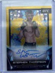 Stephen Thompson [Gold Refractor] #FNA-STH Ufc Cards 2024 Topps Chrome UFC Signature Prices