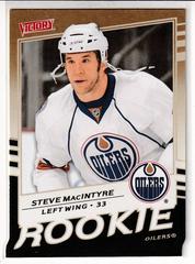 Steve MacIntyre [Gold] Hockey Cards 2008 Upper Deck Victory Prices