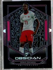 Denis Zakaria [Pink] Soccer Cards 2019 Panini Obsidian Prices