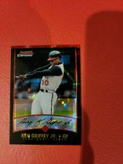 Ken Griffey Jr. [Xfractor] #107 Baseball Cards 2001 Bowman Chrome Prices