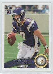 Christian Ponder #238 Football Cards 2011 Topps Prices