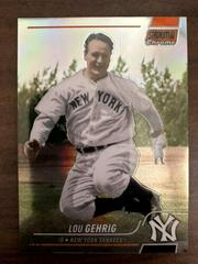 Lou Gehrig [Orange] #4 Baseball Cards 2022 Stadium Club Chrome Prices