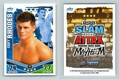 Cody Rhodes Wrestling Cards 2010 Topps Slam Attax WWE Mayhem Prices