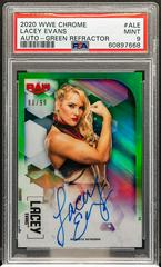Lacey Evans [Green] Wrestling Cards 2020 Topps WWE Chrome Autographs Prices