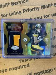 Pat Freiermuth [Gold] Football Cards 2021 Panini Certified New Generation Jerseys Mirror Prices