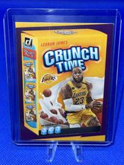 LeBron James Basketball Cards 2020 Donruss Crunch Time Prices
