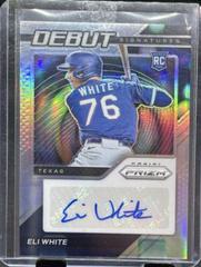 Eli White #DS-EW Baseball Cards 2021 Panini Prizm Debut Signatures Prices