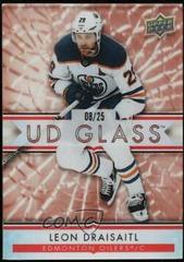 Leon Draisaitl [Red] Hockey Cards 2021 Upper Deck Ovation UD Glass Stars Prices