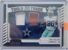 Tony Pollard #TTD-31 Football Cards 2022 Panini Absolute Tools of the Trade Double Prices