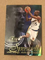 Latrell Sprewell [Row 2] Basketball Cards 1996 Flair Showcase Prices