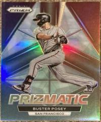 Buster Posey [Silver] #P15 Baseball Cards 2023 Panini Prizm Prizmatic Prices