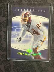 Champ Bailey [Exclusive Rainbow Platinum] Football Cards 2004 Upper Deck Foundations Prices