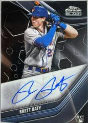 Brett Baty #CBA-BBA Baseball Cards 2023 Topps Chrome Black Autographs Prices
