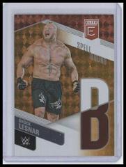 Brock Lesnar [Orange] Wrestling Cards 2023 Donruss Elite WWE Spellbound Prices