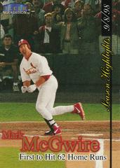 Mark McGwire Baseball Cards 1998 Fleer Update Prices