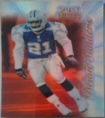 Deion Sanders [Premium Stock Mirror Red] #48 Football Cards 1996 Select Certified Prices