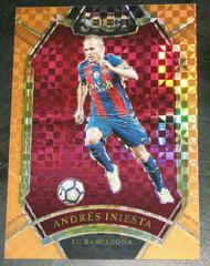 Andres Iniesta [Copper Prizm] Soccer Cards 2016 Panini Select Prices