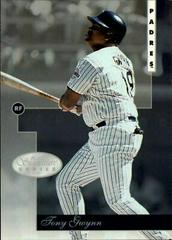 Tony Gwynn #98 Baseball Cards 1996 Leaf Signature Prices