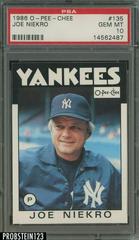 Joe Niekro #135 Baseball Cards 1986 O Pee Chee Prices