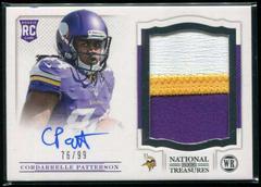 Cordarrelle Patterson [Autograph Material Platinum] #204 Football Cards 2013 Panini National Treasures Prices