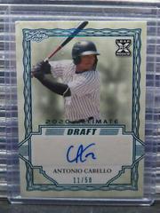 Antonio Cabello [Platinum Spectrum] #BA-AC1 Baseball Cards 2020 Leaf Ultimate Autographs Prices