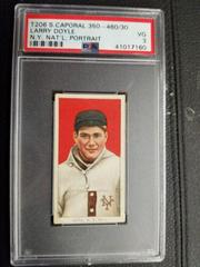 Larry Doyle [Portrait] #NNO Baseball Cards 1909 T206 Sweet Caporal 350-460 Factory 30 Prices