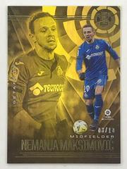 Nemanja Maksimovic [Trophy Collection Gold] Soccer Cards 2020 Panini Chronicles Illusions La Liga Prices