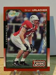 Brian Urlacher [Scorecard] #288 Football Cards 2000 Panini Score Prices