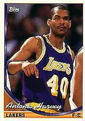 Antonio Harvey #361 Basketball Cards 1993 Topps Prices