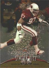 Simeon Rice #5 Football Cards 1998 Topps Finest Prices