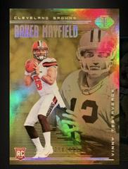 Baker Mayfield, Vinny Testaverde [Gold] #2 Football Cards 2018 Panini Illusions Prices