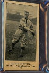 Eddie Foster [Blank Back] #62 Baseball Cards 1916 M101 5 Sporting News Prices