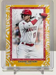 Shohei Ohtani [Gold] #TRA-SA Baseball Cards 2022 Topps Rip Autographs Prices