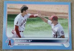 Angels [Father's Day Blue] #159 Baseball Cards 2022 Topps Prices