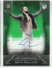 Seth Rollins Wrestling Cards 2021 Topps WWE Undisputed Grand Slam Champions Autographs Prices