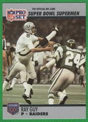 Ray Guy Football Cards 1990 Pro Set Super Bowl 160 Prices