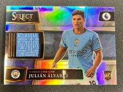 Julian Alvarez Soccer Cards 2022 Panini Select Premier League Swatches Prices