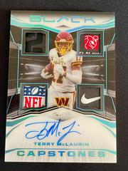 Terry McLaurin Football Cards 2022 Panini Black Capstones Autographs Prices