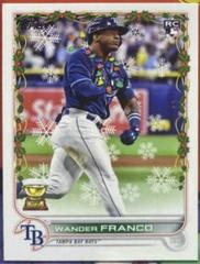 Wander Franco [SSP Variation] #HW181 Baseball Cards 2022 Topps Holiday Prices