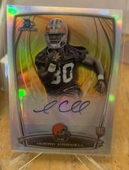 Isaiah Crowell #IC Football Cards 2014 Bowman Chrome Rookie Refractor Autographs Prices