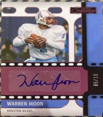 Warren Moon [Pink] #SS-WMO Football Cards 2021 Panini Chronicles Signature Series Prices