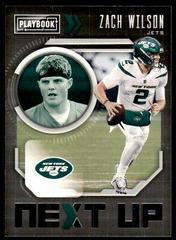 Zach Wilson Football Cards 2021 Panini Playbook Next Up Prices