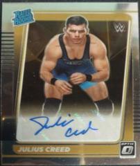 Julius Creed Wrestling Cards 2022 Panini Chronicles WWE Donruss Optic Rated Rookie Signatures Prices