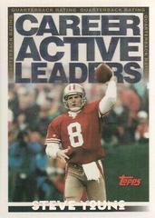 Steve Young [Special Effects] #470 Football Cards 1994 Topps Prices