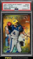 Brett Favre [Gold Refractor] #M20 Football Cards 1997 Topps Mystery Finest Prices