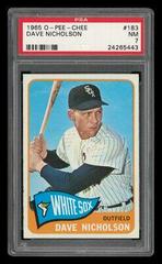 Dave Nicholson #183 Baseball Cards 1965 O Pee Chee Prices