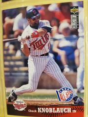 Chuck Knoblauch #153 Baseball Cards 1997 Collector's Choice All Star Connection Prices